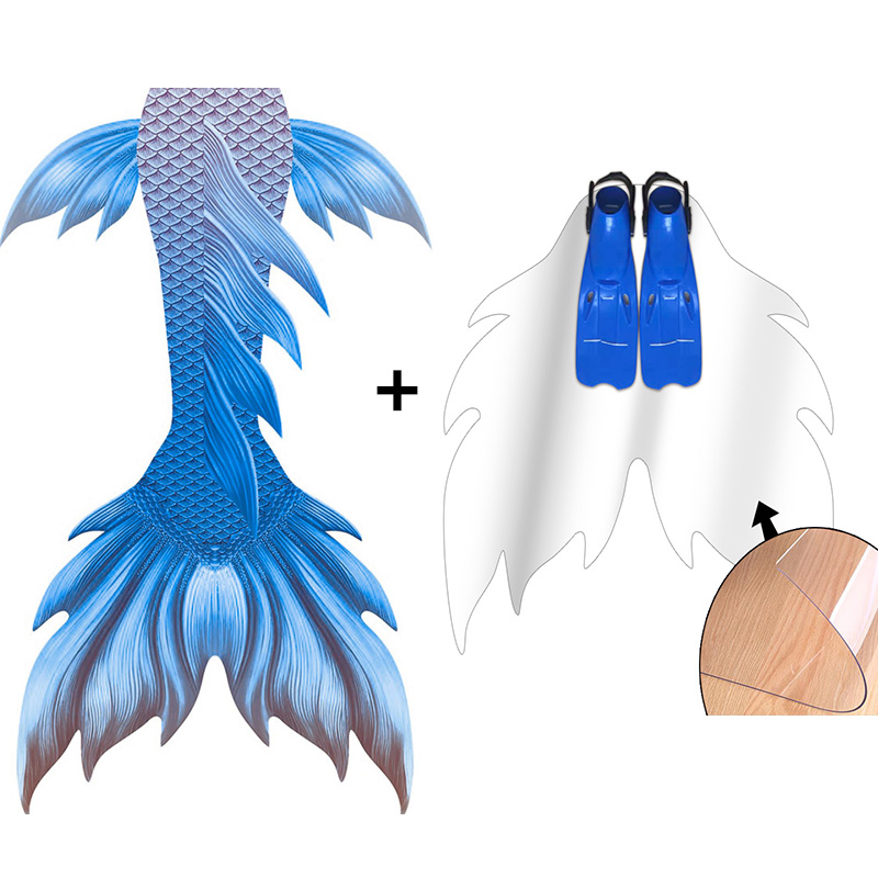 Swim Fins - Nowy projekt w kolorze niebieskim SKins