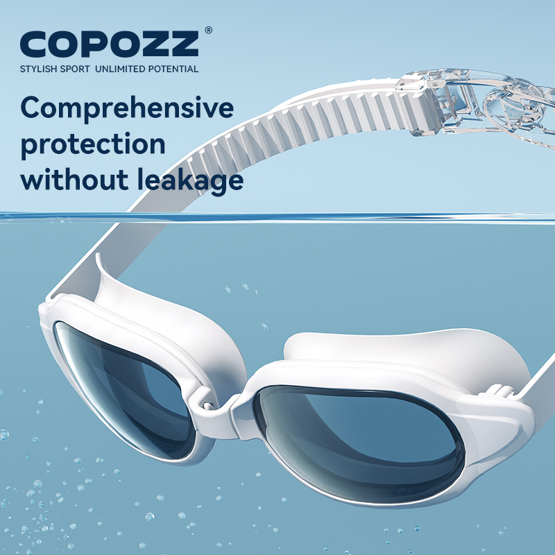 Goggles Swim - Okulary pływackie COPOZZ dla krótkowidzów, męskie,