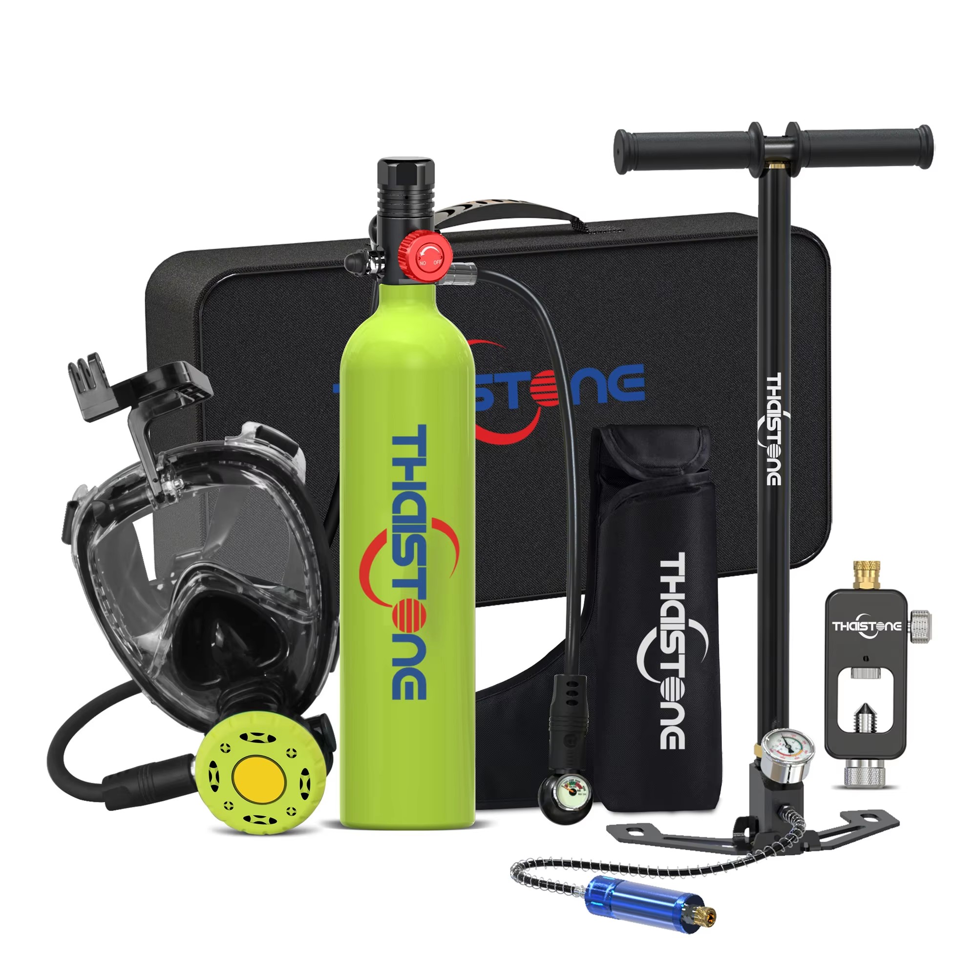 Diving Mask - THAISTONE 1L Butla Tlenu do Nurkowania
