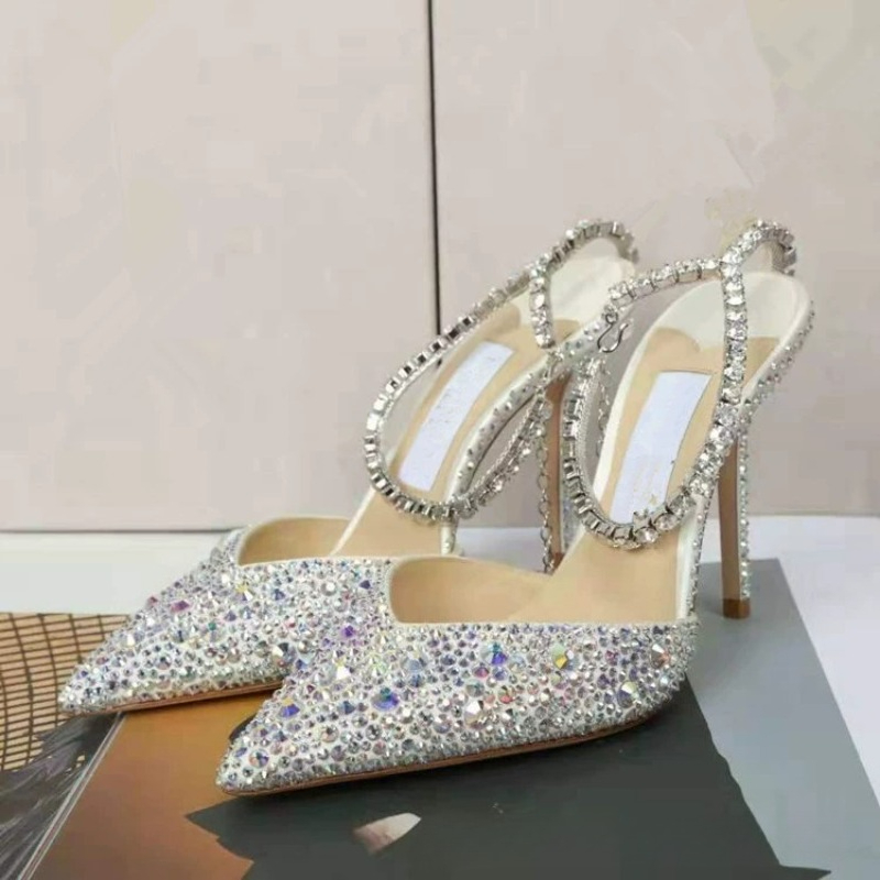 Water Shoes - Nowe Damskie Buty Letnie Nowe Kryształowe