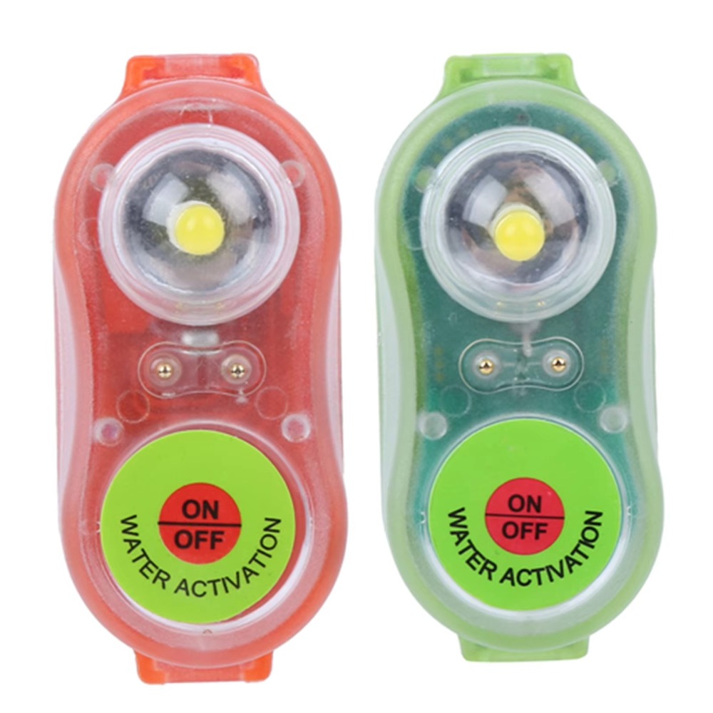 Life Jacket - 1/2 szt. Wodoodporna lampa LED do
