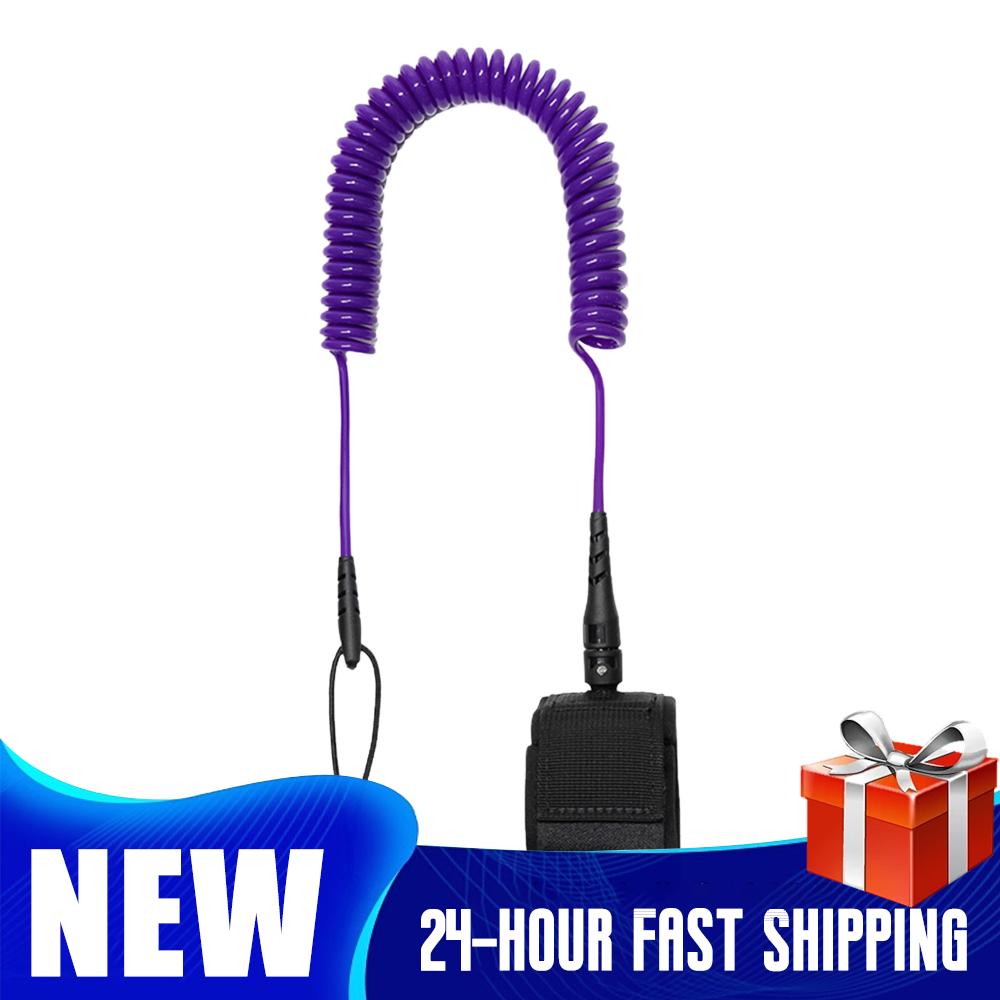 Surfboard Leash - Smycz spiralna do SUP, smycz na