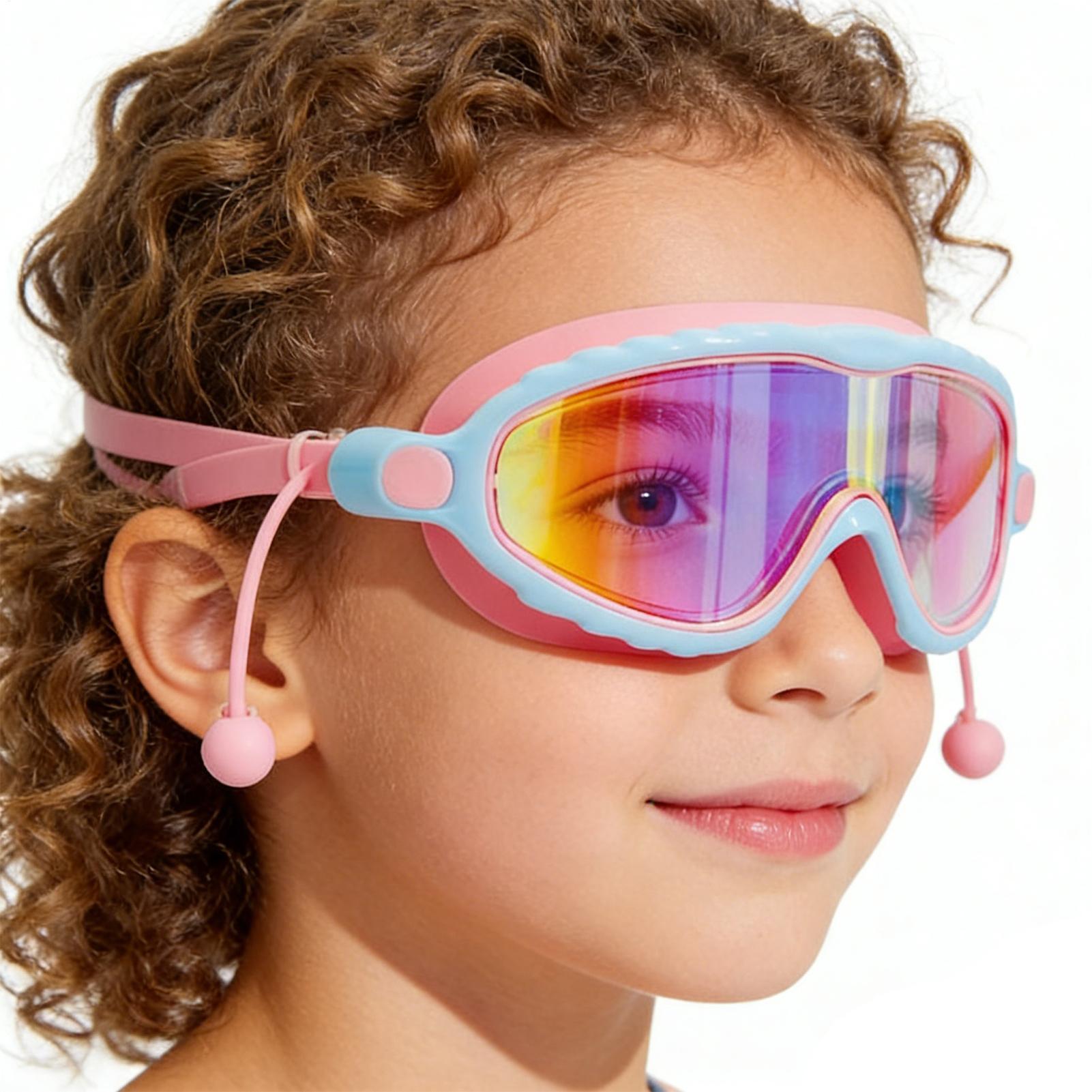 Goggles Swim - Okulary pływackie dla dzieci, przeciwmgielne, z