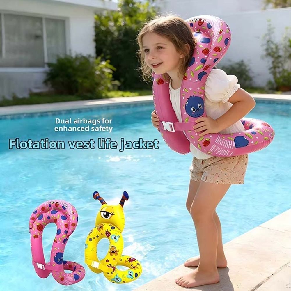 Life Jacket - Dmuchana kamizelka ratunkowa dla dzieci, regulowana,