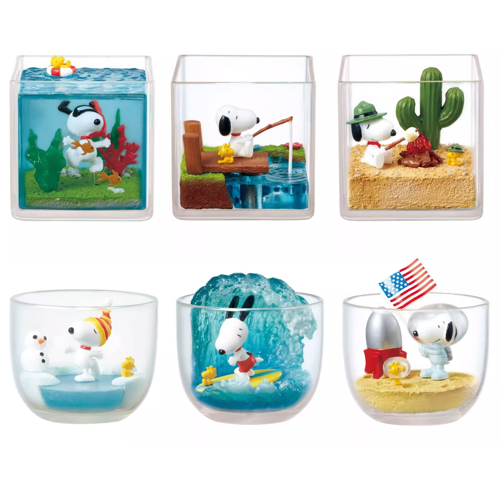 Figurki Snoopy Woodstock Happy – Snorkel Set recenzja i cena