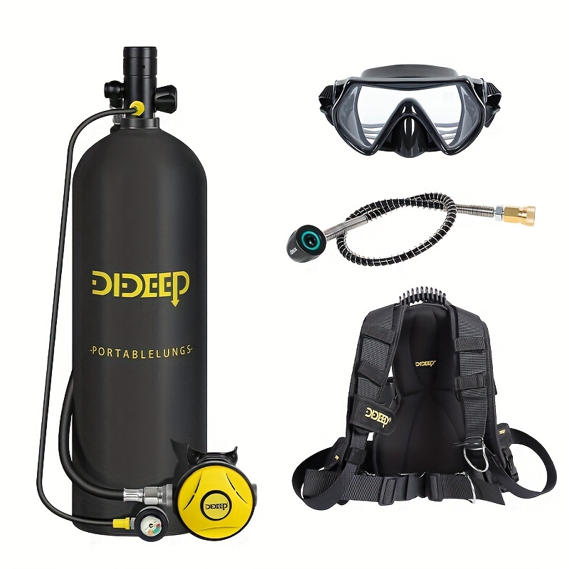 Zestaw mini butli do nurkowani – Snorkel Set recenzja i cena