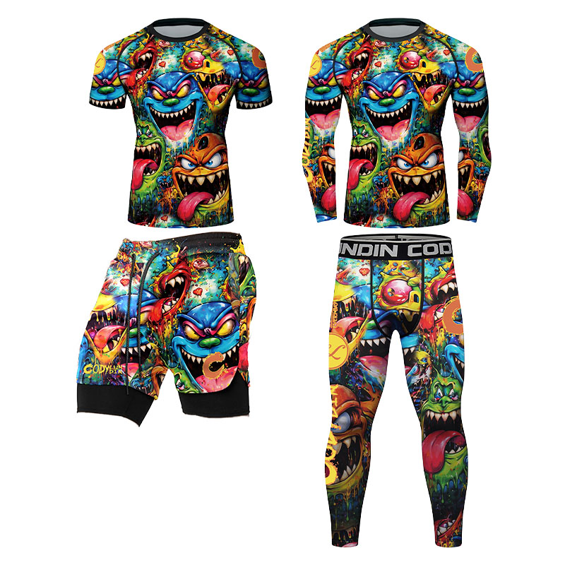 Męska koszulka kompresyjna z d – Rash Guard recenzja i cena