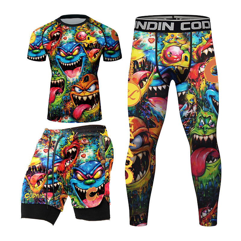 Męska koszulka kompresyjna z d – Rash Guard recenzja i cena