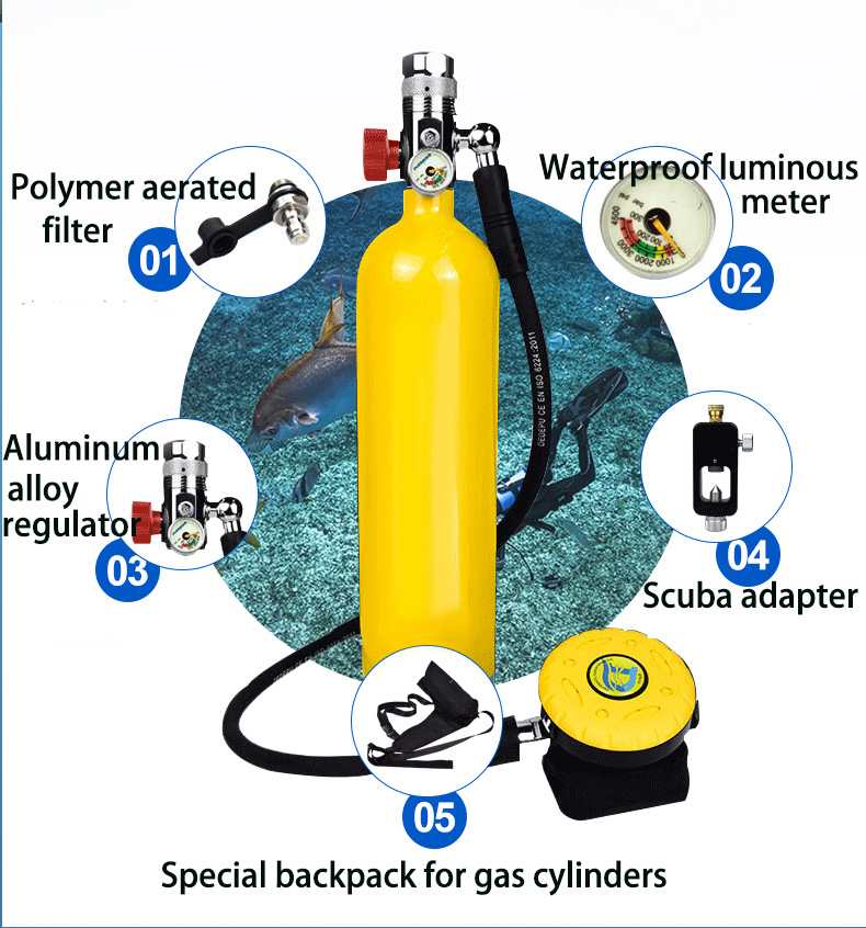 Butla tlenowa do nurkowania, p – Diving Mask recenzja i cena