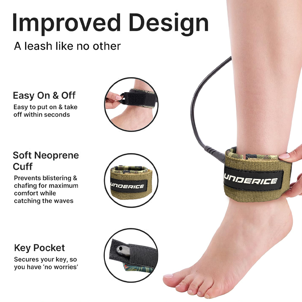 Smycz do deski surfingowej UIC – Surfboard Leash recenzja i cena