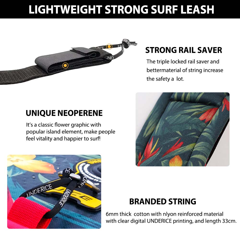 Smycz do SUP 7MM10FT, smycz do – Surfboard Leash recenzja i cena