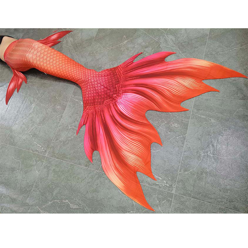 Pomarańczowa kobieta ogon syre – Swim Fins recenzja i cena
