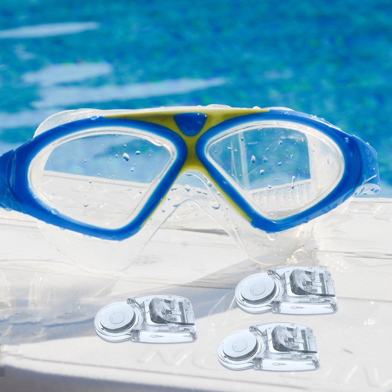 4 sztuki uniwersalnych klipsów – Goggles Swim recenzja i cena