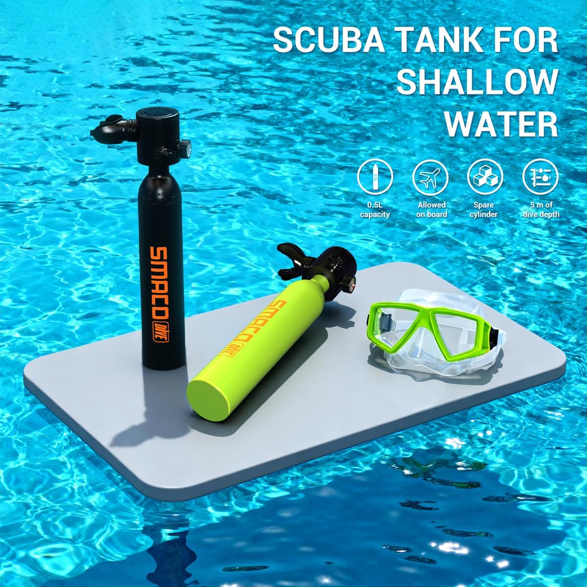 SMACO Mini Zestaw do Nurkowani – Snorkel Set recenzja i cena