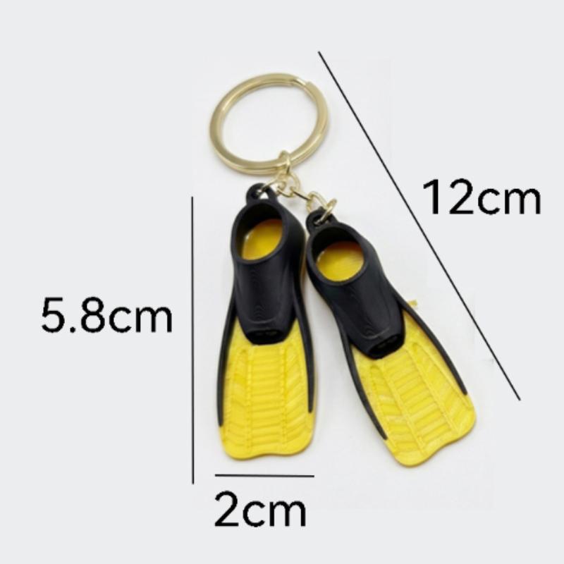 Brelok do kluczy w kształcie p – Flippers Swimming recenzja i cena